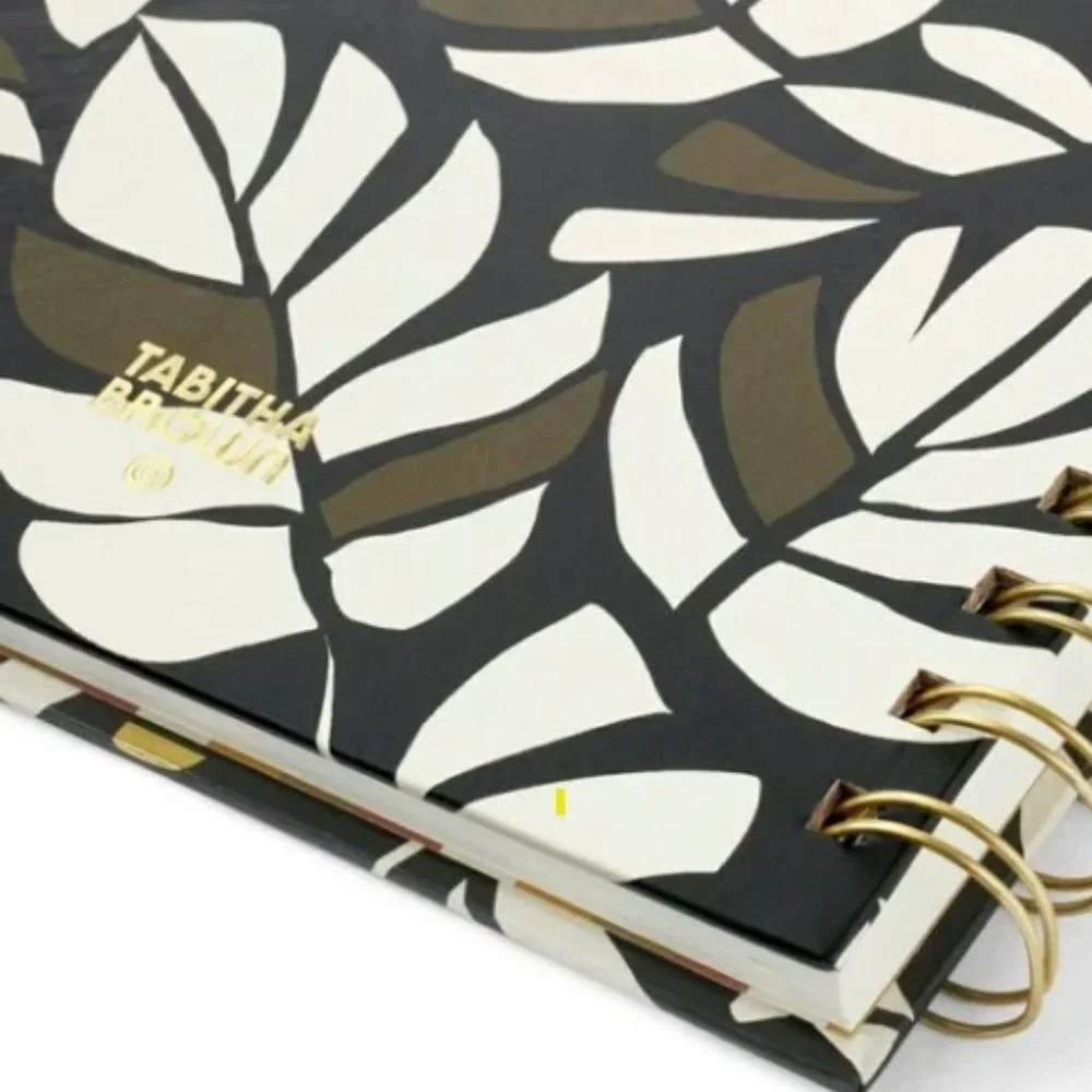 NWT Tabitha Brown ‘Have the Most Amazing Day' Spiral Notebook with Foil